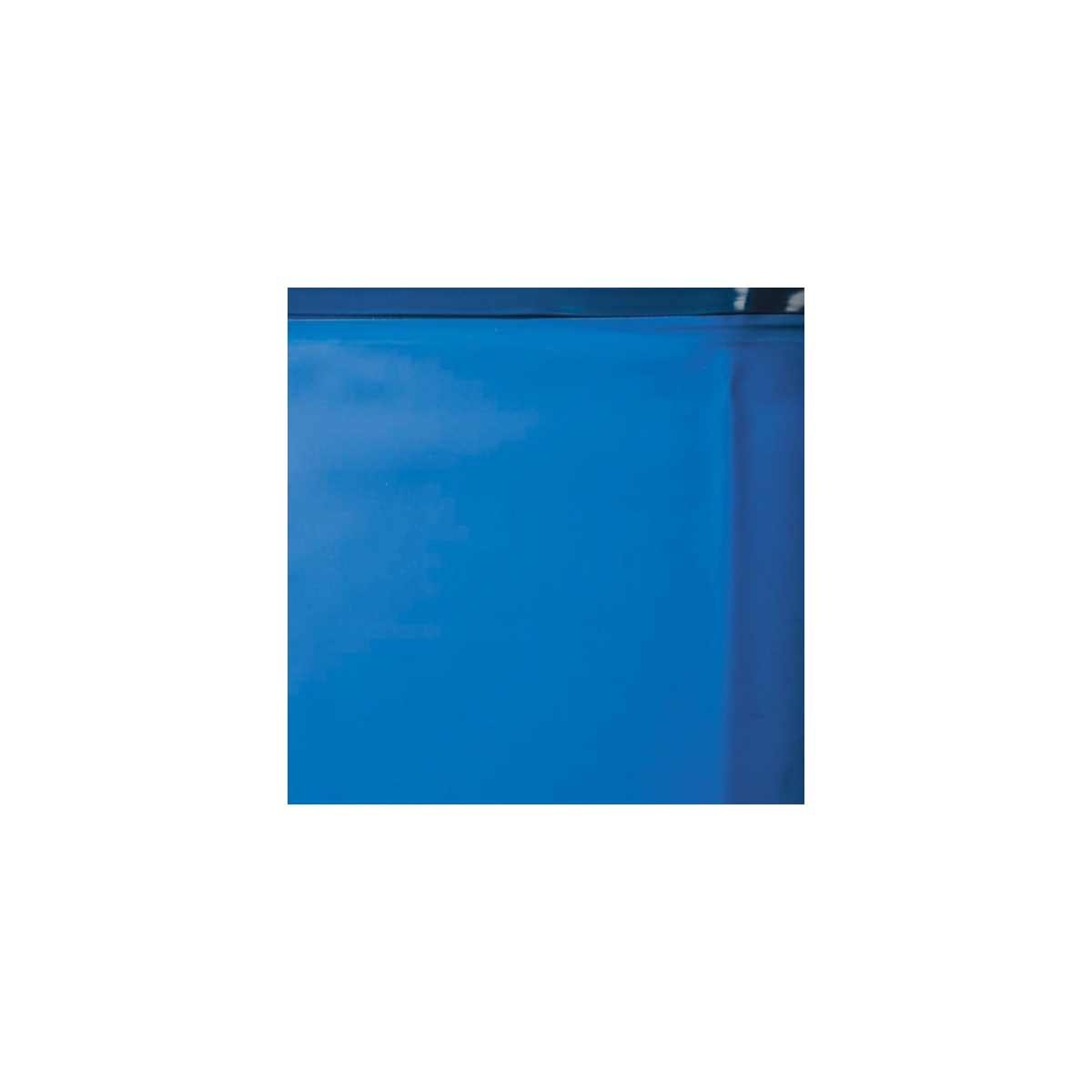 Liner Azul piscina Gre redonda 40/100 - Altura 132 - Sistema colgante