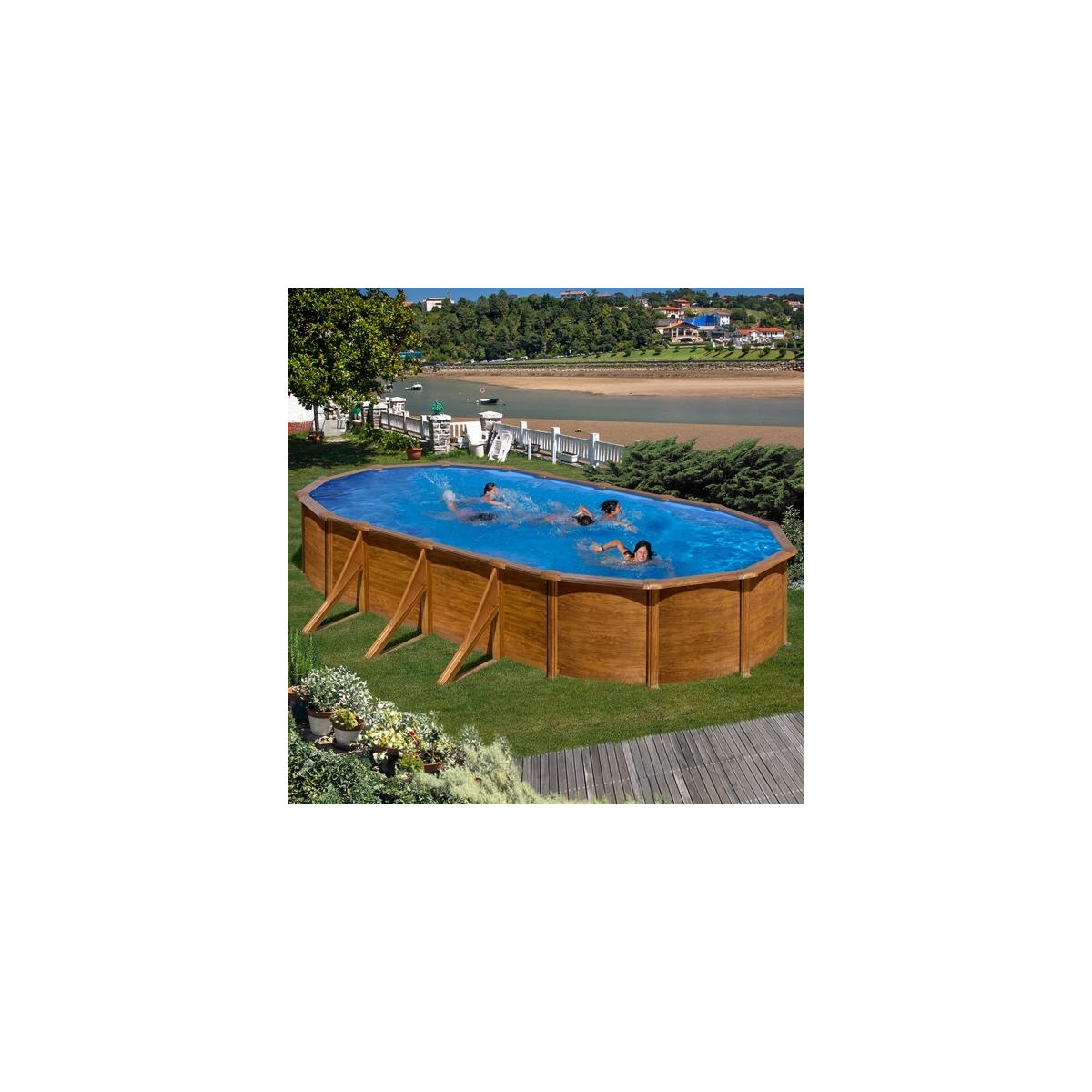Piscina PACIFIC Gre Ovalada
