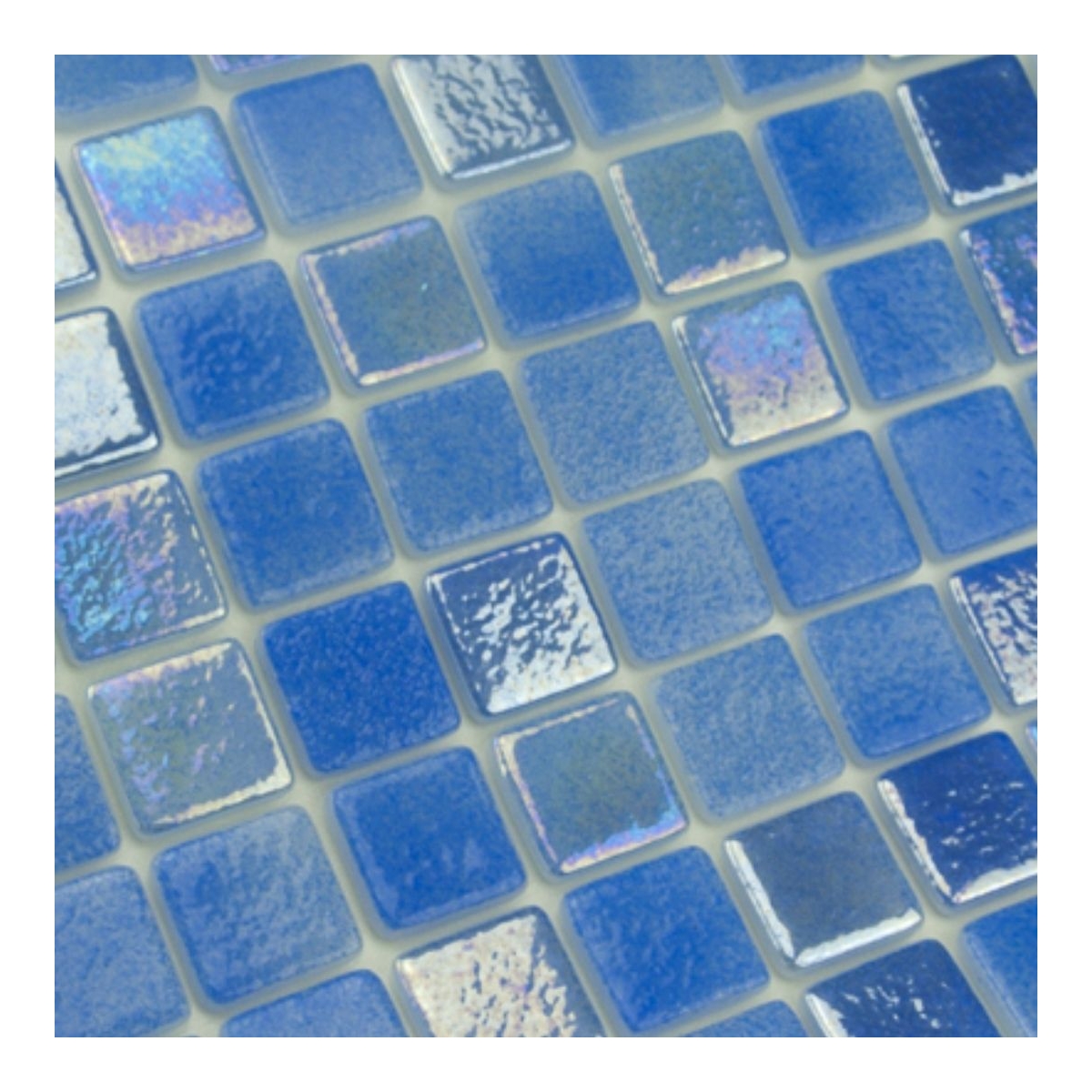 Mosaic Reviglass Mix Iris Urumea Cord Mesh 2.5 cm