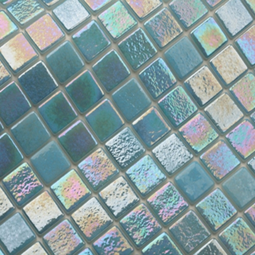 Glass Mosaic Reviglass PS-50 Iris Cord Mesh 2.5 cm
