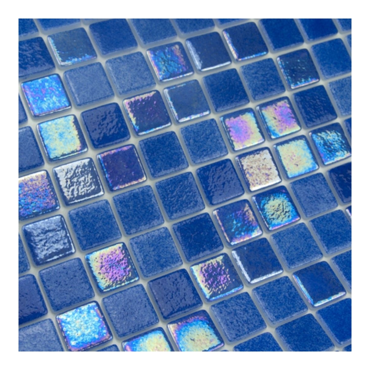 Mosaic Reviglass Mix Iris Deba Cord Mesh 2.5 cm