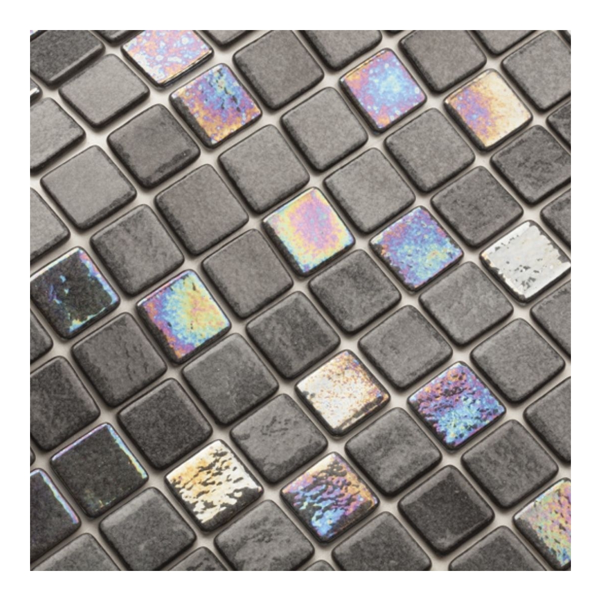 Mosaic Reviglass Mix Iris Murray Mesh Cord 2.5 cm