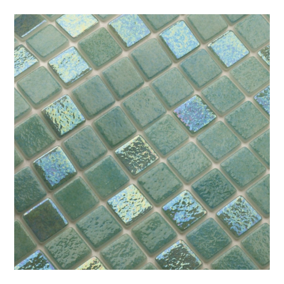 Mosaic Reviglass Mix Iris Indo Mesh Cord 2.5 cm