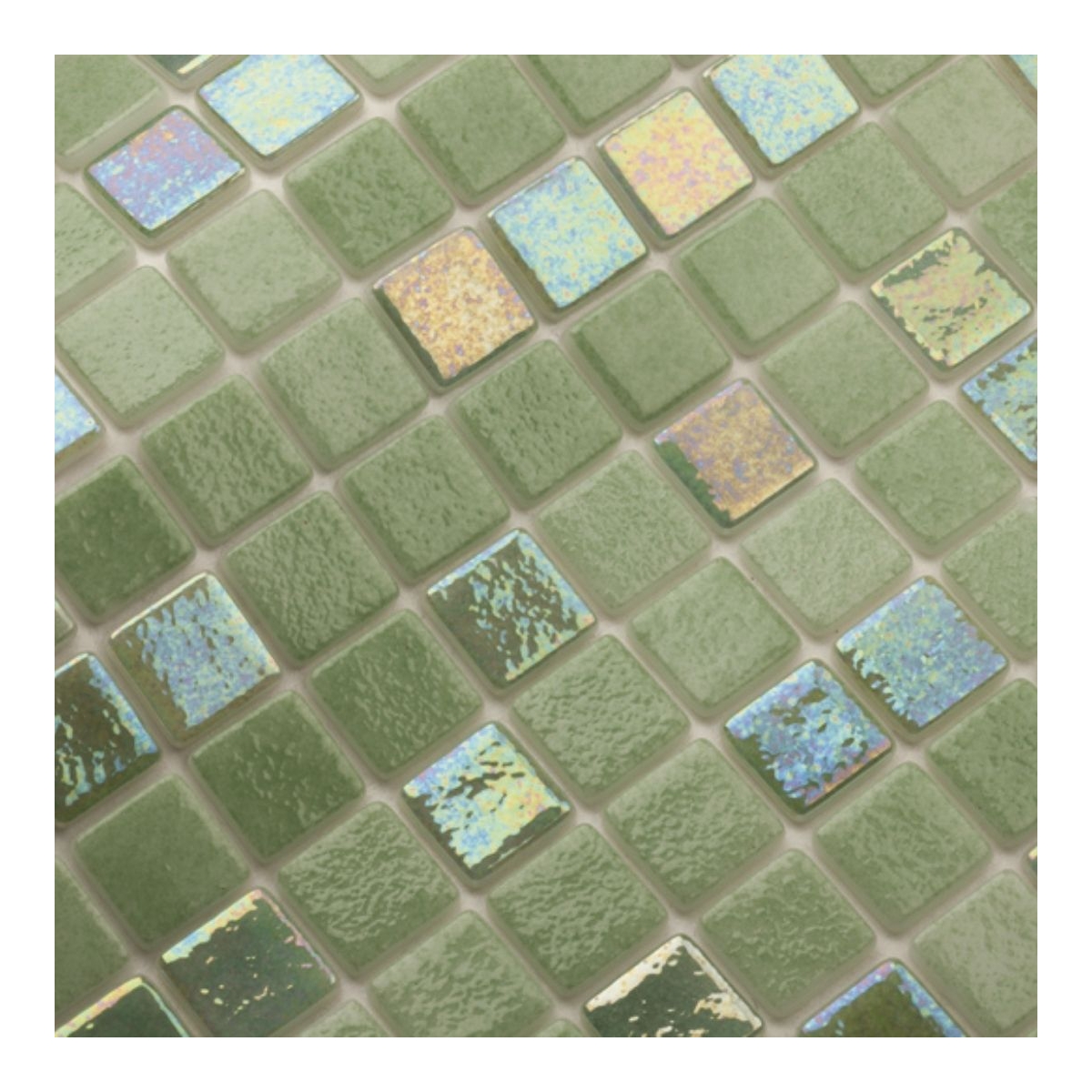Mosaic Reviglass Mix Iris Tigris Cord Mesh 2.5 cm