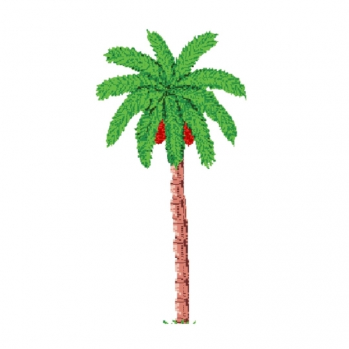 Palm Tree  Reviglass 440x900 cms