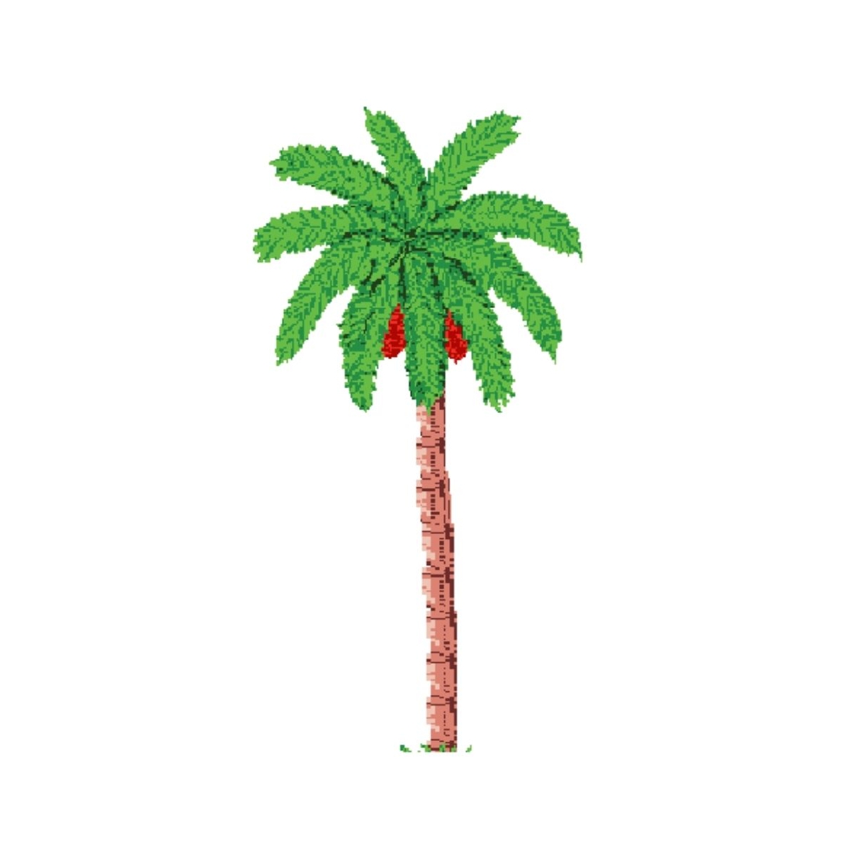 Reviglass palm tree 440x900 cm
