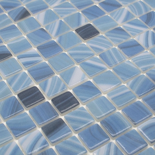 Glass Mosaic Reviglass  Ura  KA-05 Cordon Mesh 2.5 cm