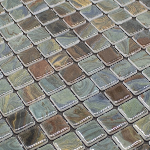 Glass Mosaic Reviglass Aquarela KA-12 Cordon Mesh 2.5 cm