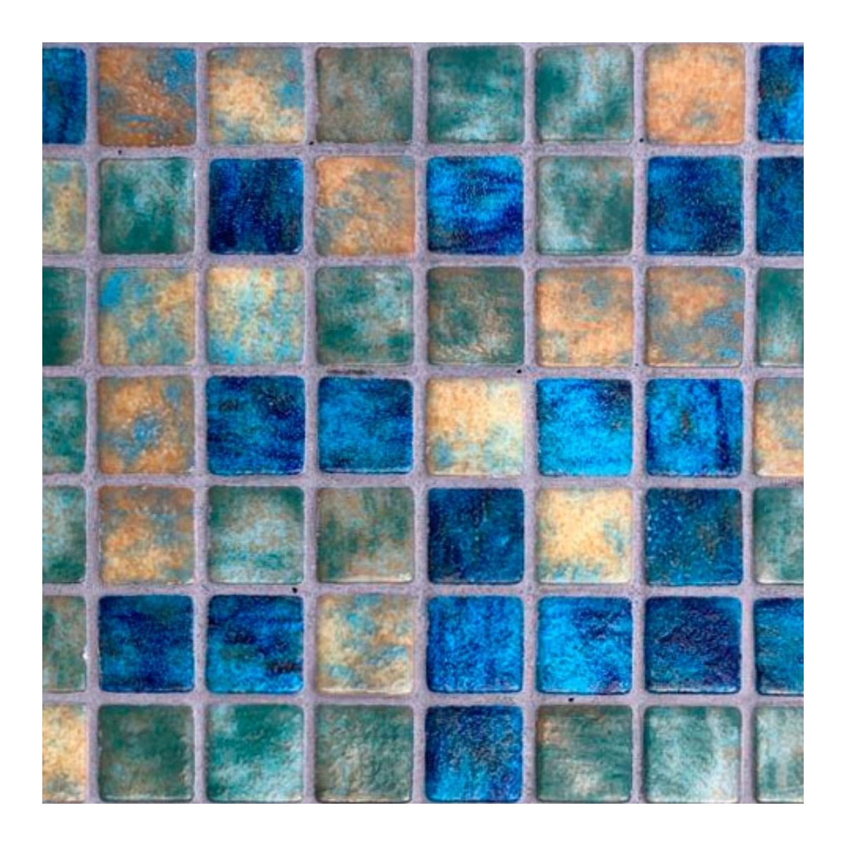 Mosaic Reviglass Blue Bali Mesh Cord 2.5 cm