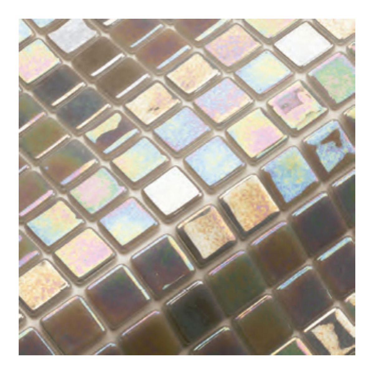 Mosaic Reviglass Abalon AB-38 Cord Mesh 2.5 cm