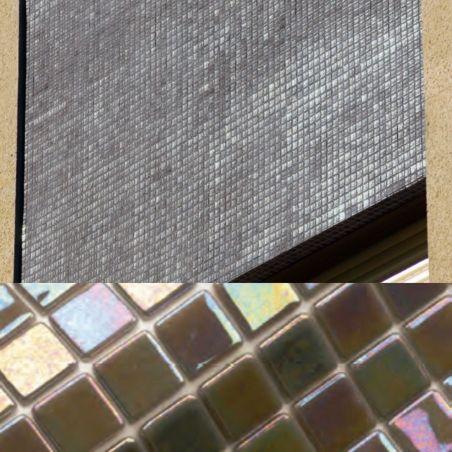Mosaic Reviglass Abalon AB-39 Mesh Cord 2.5 cm