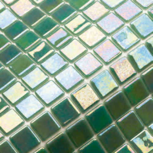 Glass Mosaic Reviglass Abalon AB-40 Cord Mesh 2.5 cm