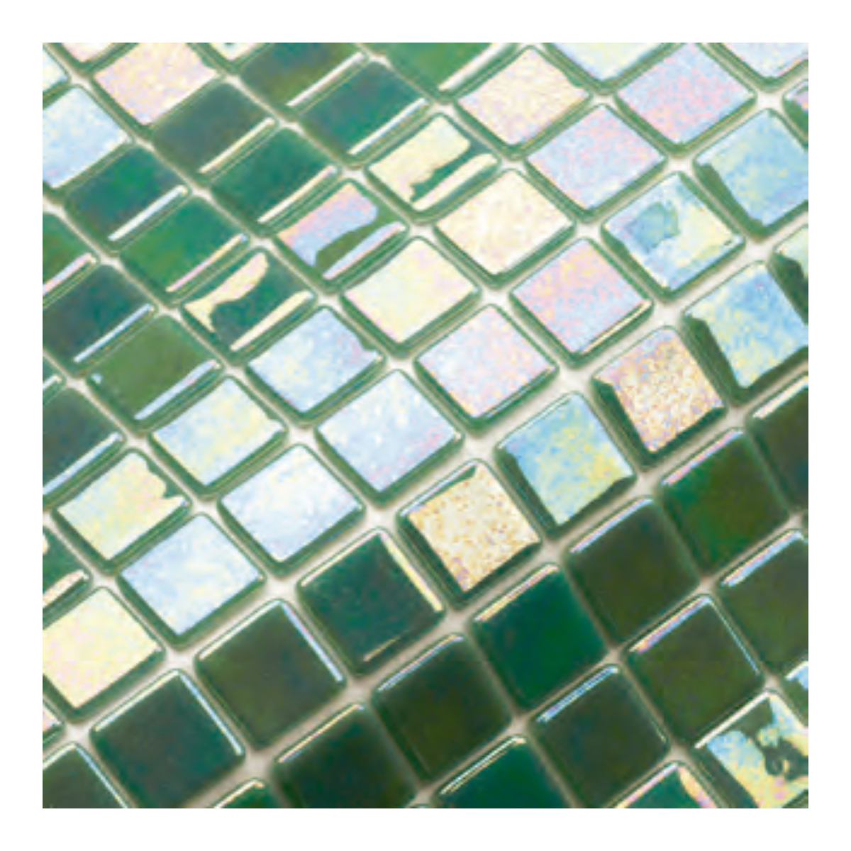 Mosaic Reviglass Abalon AB-40 Mesh Cord 2.5 cm