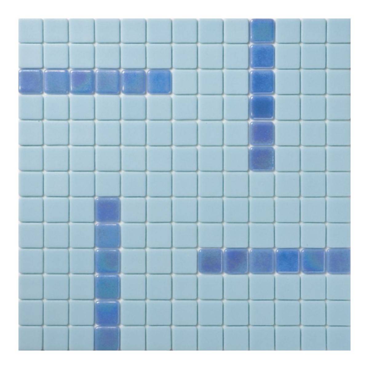 Mosaic Reviglass Modular Iota-Blue Cord 2.5 cm