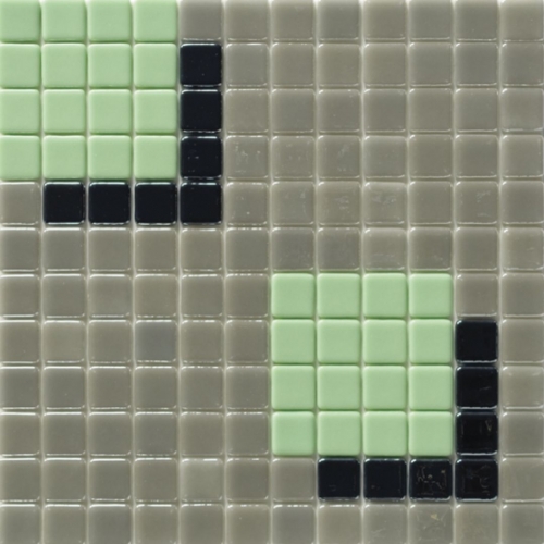 Mosaic Reviglass Modular 3D-Green Cord 2.5 cm