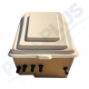 Compacto caseta depuradora 600 Astralpool Semi-Enterrado Montado + Clorador Salino Innowater Salt 20 + Controlador PH Dosatech