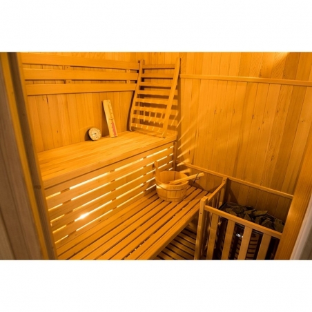Sauna Vapeur Traditionnel Zen Corner 3-4 personnes