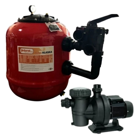 Station d'épuration compacte 600 Alaska surface + Innowater Salt Chlorinator et Dosatech pH Pump