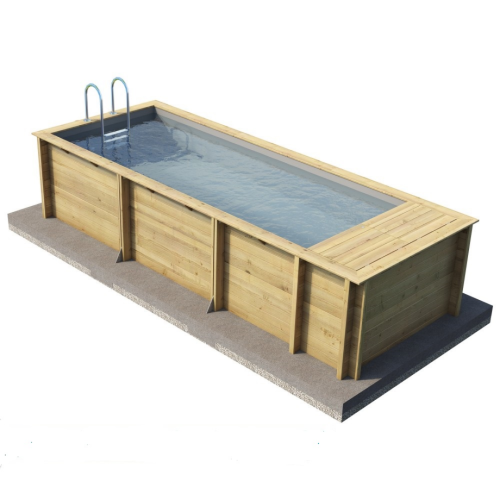 Piscina Pool'n Box 5x2, Altura 1,33cm Madera