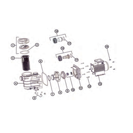 Hayward Powerline Pump O-Ring