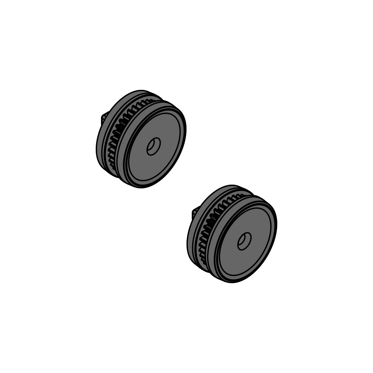 Zodiac TornaX front wheels (pack 2 units) R0771800