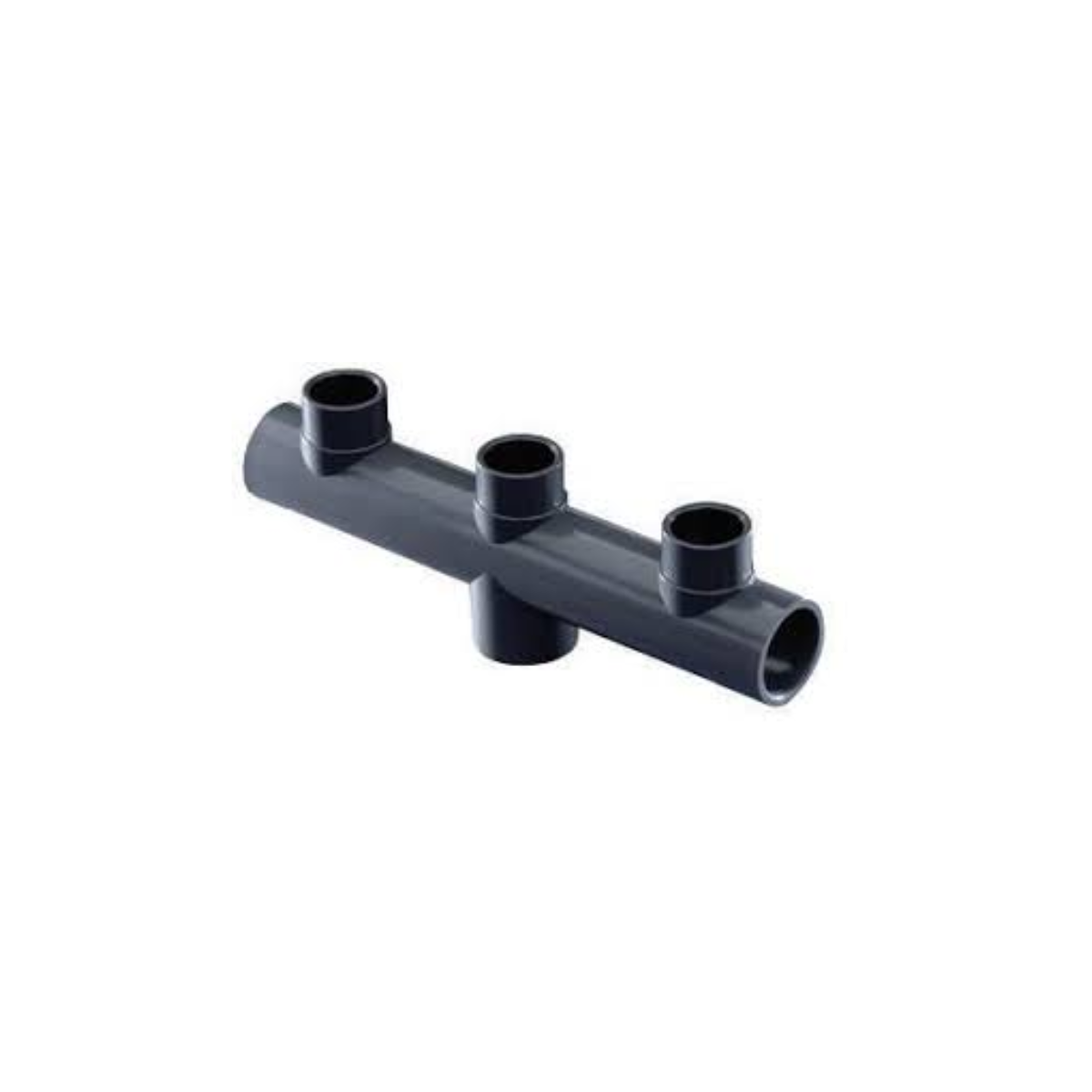 3-way PVC manifold D.50