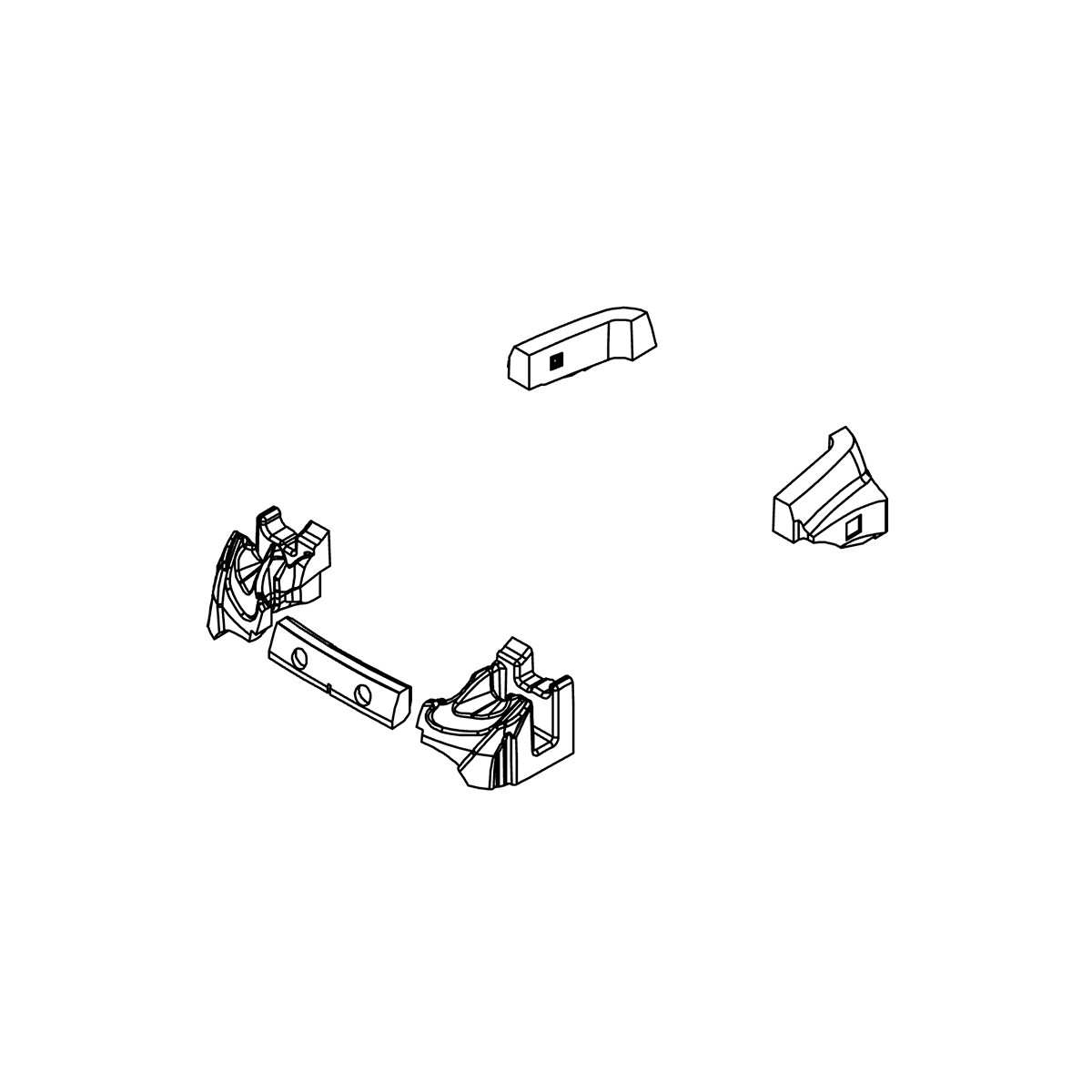 Zodiac Alpha iQ R0865200 front and rear float kit