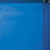 Liner Azul piscina Gre ovalada 40/100 - Altura 120 - Sistema colgante