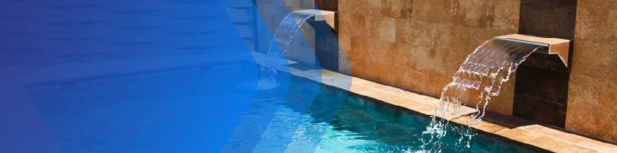 Douches, escaliers et plus encore. Matériau extérieur pour piscines | Grupo Poolplus
