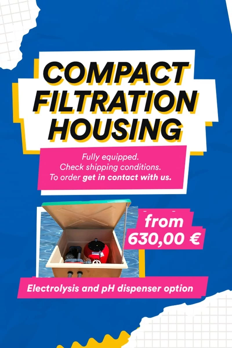 Compact filtration housing from 630€